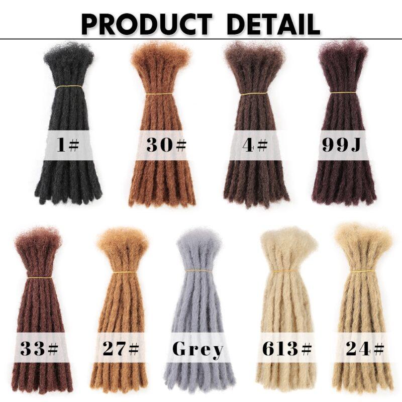 Genuine Handmade Dreadlocks Crochet Extension Hair Braids - Image 5