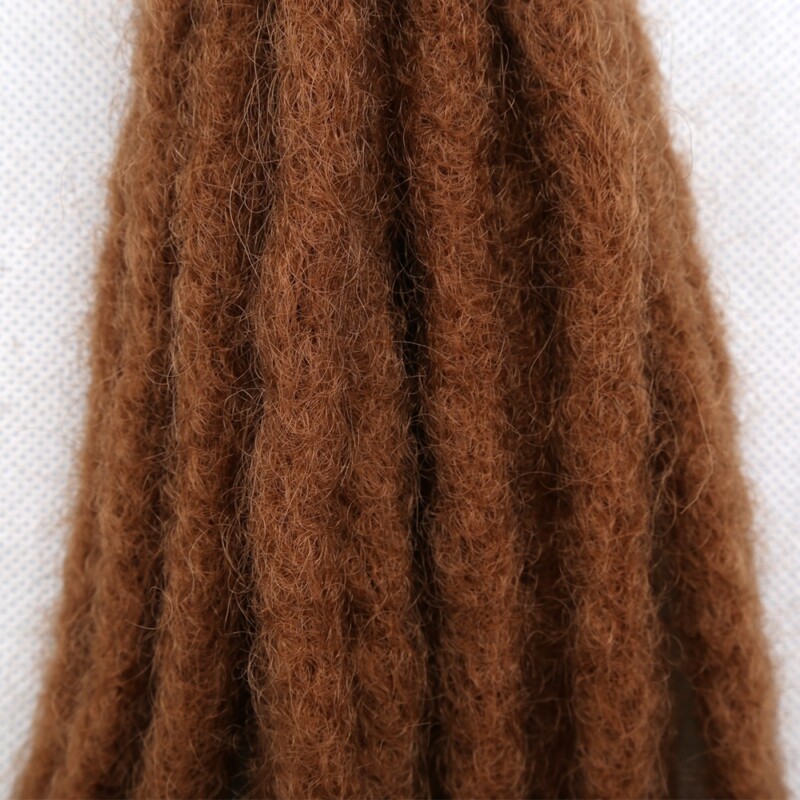 Handmade Dreadlocks Hair Extensions Locs Crochet Hair Locks Braiding Hair Soft Braids - Image 4