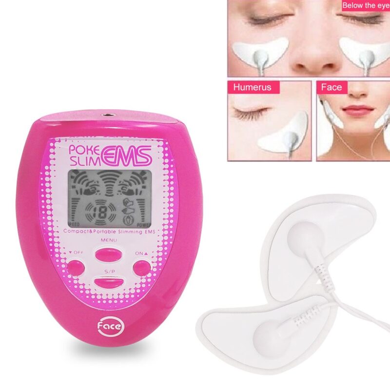 Electric Face Slimming Skin Lift EMS Massager Facial Muscle Stimulation Anti Aging Wrinkle With Electrode Pads - Image 3