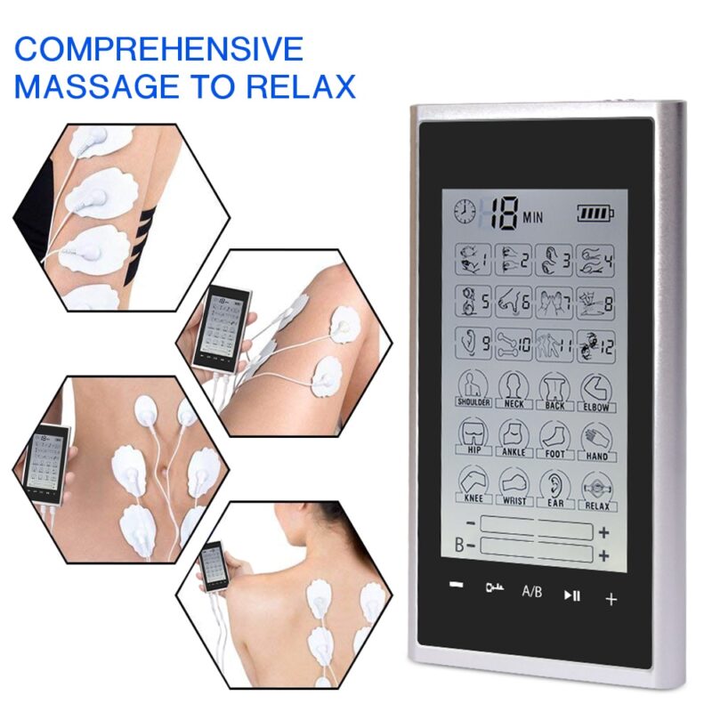 24 Modes 4 Output EMS Electric Complex Muscle Tens Machine Stimulation Professional Electrostimulation 4Output Channel Physiotherapy Massage - Image 2