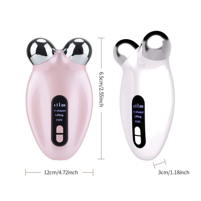 Face Lifting Machine V-Face Roller Massager EMS Facial Massager Roller Microcurrent Skin Rejuvenation Anti-Wrinkle Beauty Device - Image 6