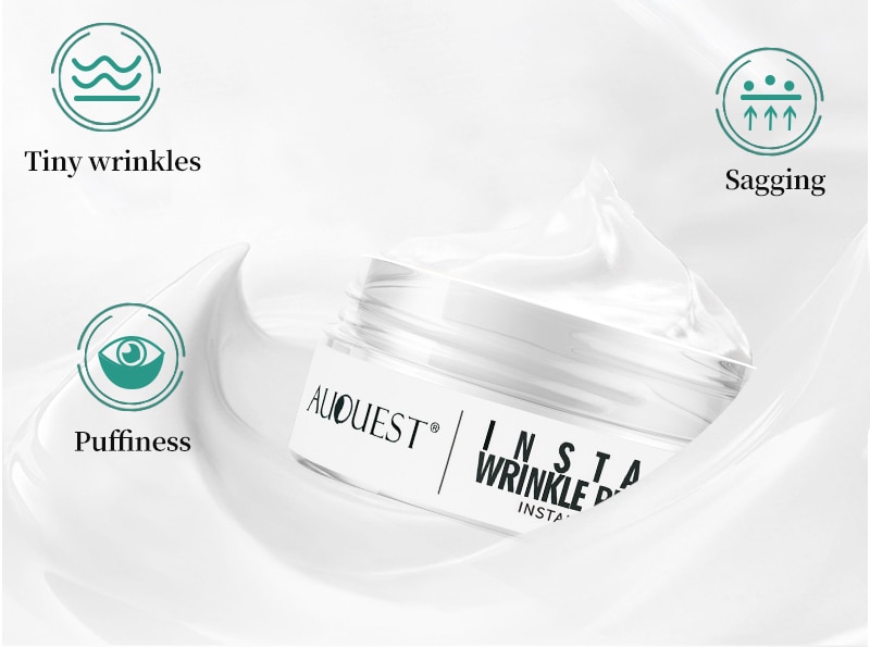 AUQUEST 5 Seconds Instant Anti-Wrinkle Face Cream Anti Aging Firming Lifting Facial Cream Skin Care Beauty Health