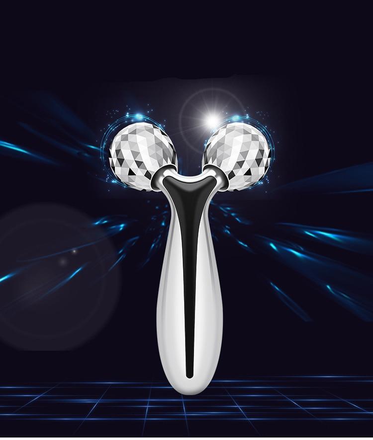 3D Roller Massager Y Shape 360 Rotate Thin Face Body Shaping Relaxation Lifting Wrinkle Remover Facial Massage Relaxation Tool 3D Roller Massager Y Shape 360 Rotate Thin Face Body Shaping Relaxation Lifting Wrinkle Remover Facial Massage Relaxation Tool