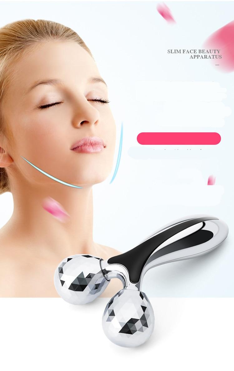 3D Roller Massager Y Shape 360 Rotate Thin Face Body Shaping Relaxation Lifting Wrinkle Remover Facial Massage Relaxation Tool 3D Roller Massager Y Shape 360 Rotate Thin Face Body Shaping Relaxation Lifting Wrinkle Remover Facial Massage Relaxation Tool
