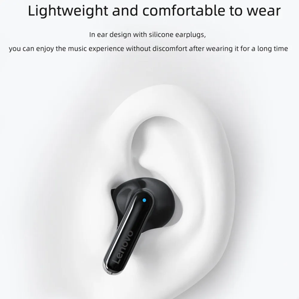 Original Lenovo XT88 TWS Wireless Earphone Bluetooth 5.3 Dual Stereo Noise Reduction Bass Touch Control Long Standby headset