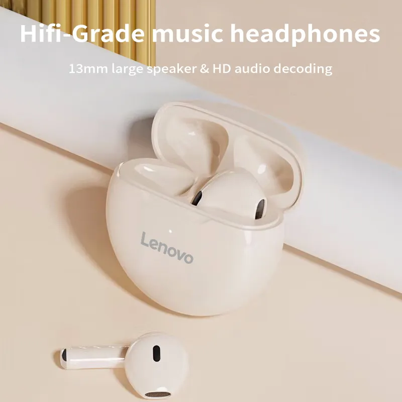 Lenovo HT38 Bluetooth Earphone Earbuds Wireless Headphones In-Ear Touch Control Headsets Sports Stereo Earbuds With HD Mic