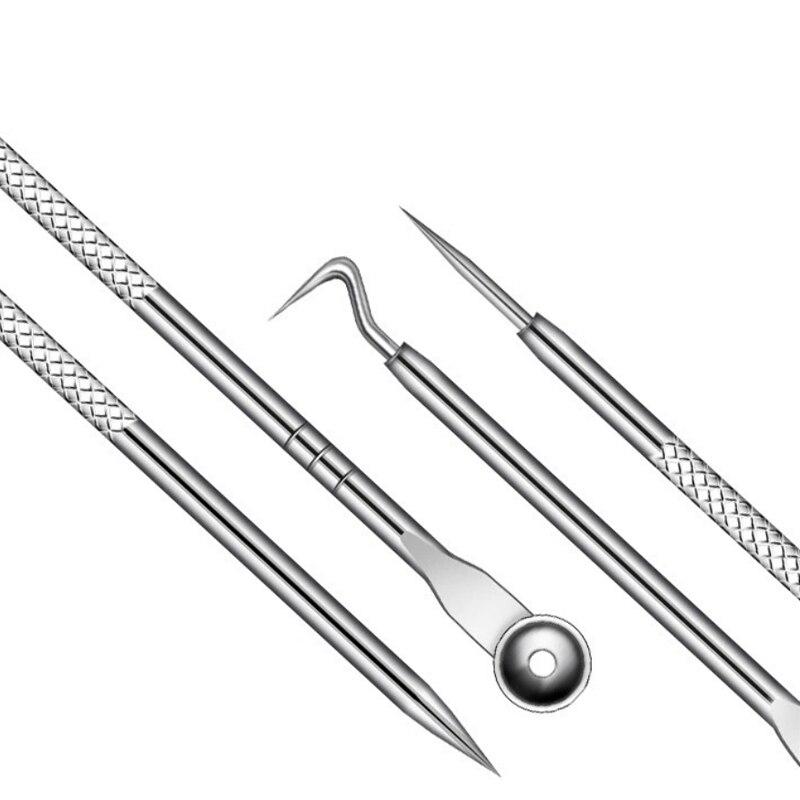 Blackhead Acne Needle Pimple Remove Tool Pimple Extractor Stainless Steel Blackspot Removal 4/9PCS