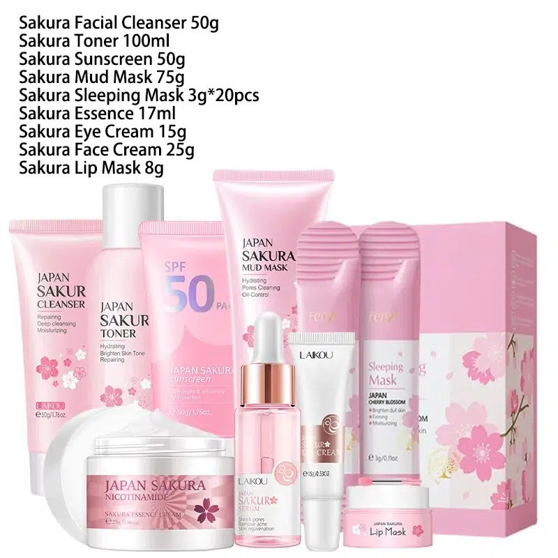 9pcs Sakura