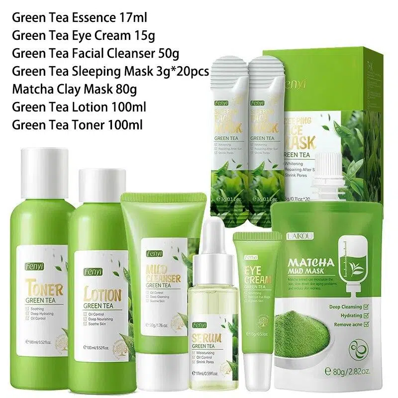 6pcs Green Tea