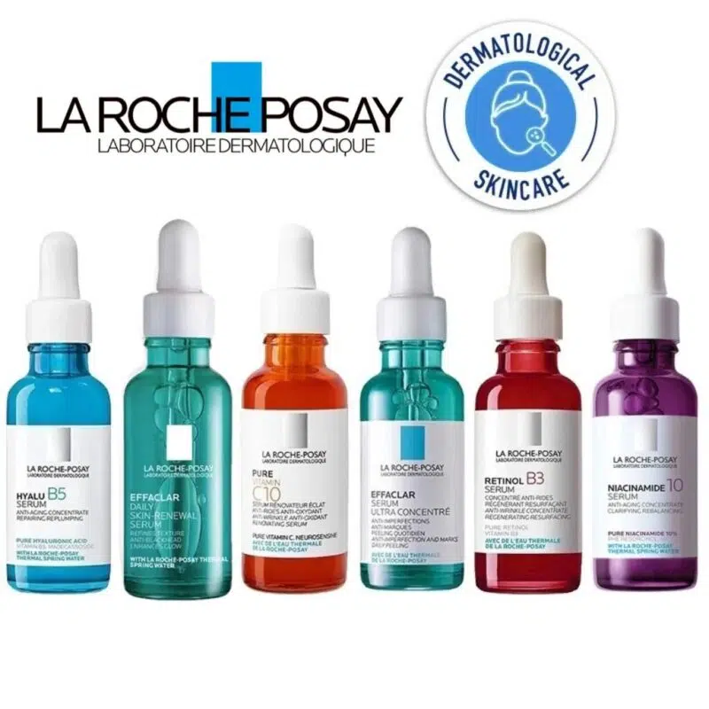 La Roche-posay Facial Repair Essence B5/C10/B3/Niacinamide 10/Facial Serum Refreshing Repair Care Stability Moisturizing Essence