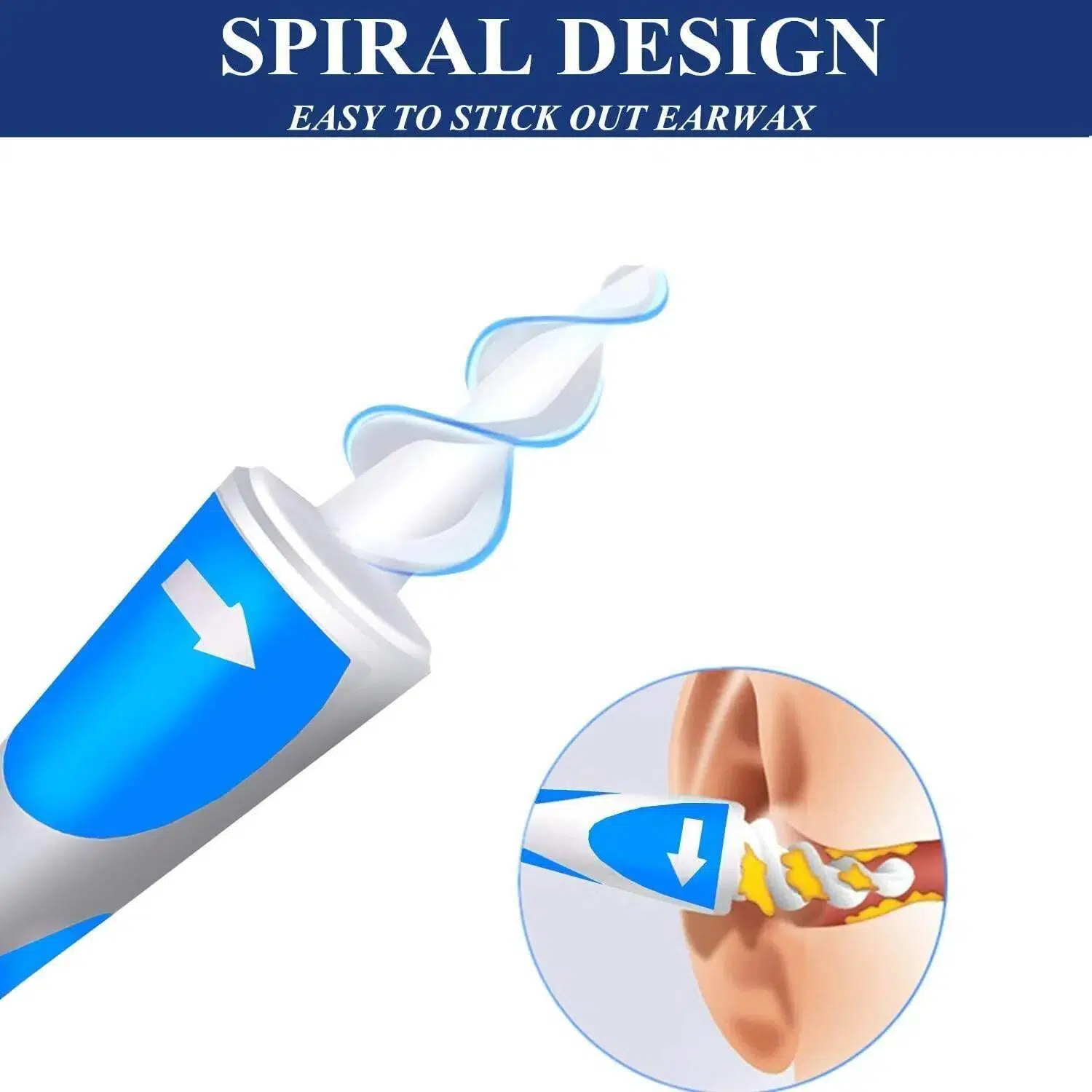 2022 Hot New Arrival Spiral Ear Cleaner Silicon Spoon Set Soft for Personal Wax Remover Cleaning Beauty Health Care Scoop Tools