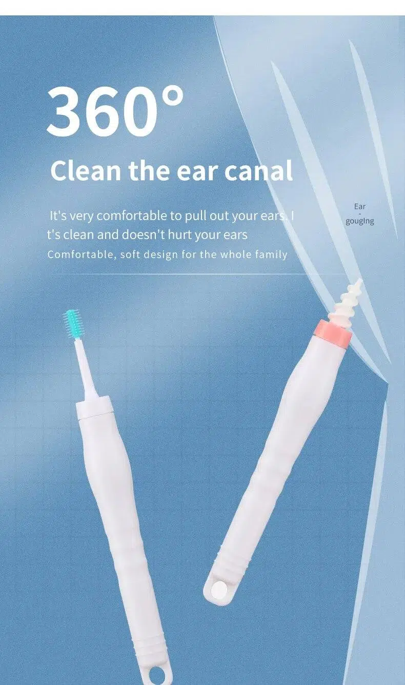 3 In 1 Ear Cleaner Silicon Wax Removal Tool Ear Spoon Tool Set 16 Pcs Care Soft Spiral For Ears Cares Health Tools Ear 