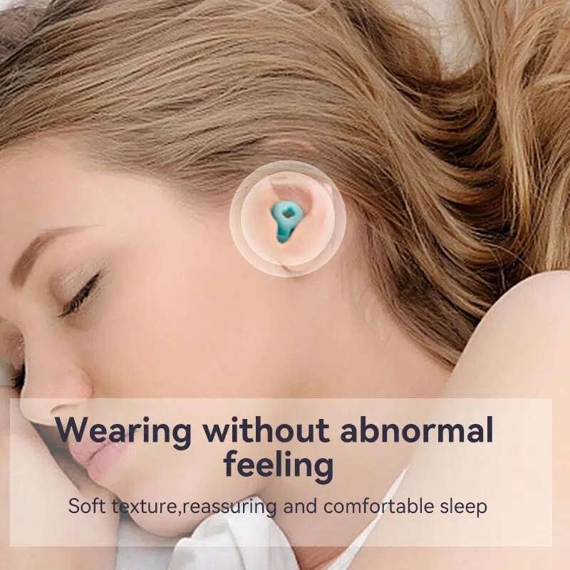 Noise Proof Silicone Earplugs Sound Insulation Sleep Ear Plug Waterproof Swimming Earbuds Noise Protection for Sleeping Diving