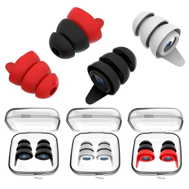 Ear Plug Canceling Noise Reduction Silicone Swimming Earplug Anti Noise Sleep Ear Protector Soundproof Sound Insulation Earplugs