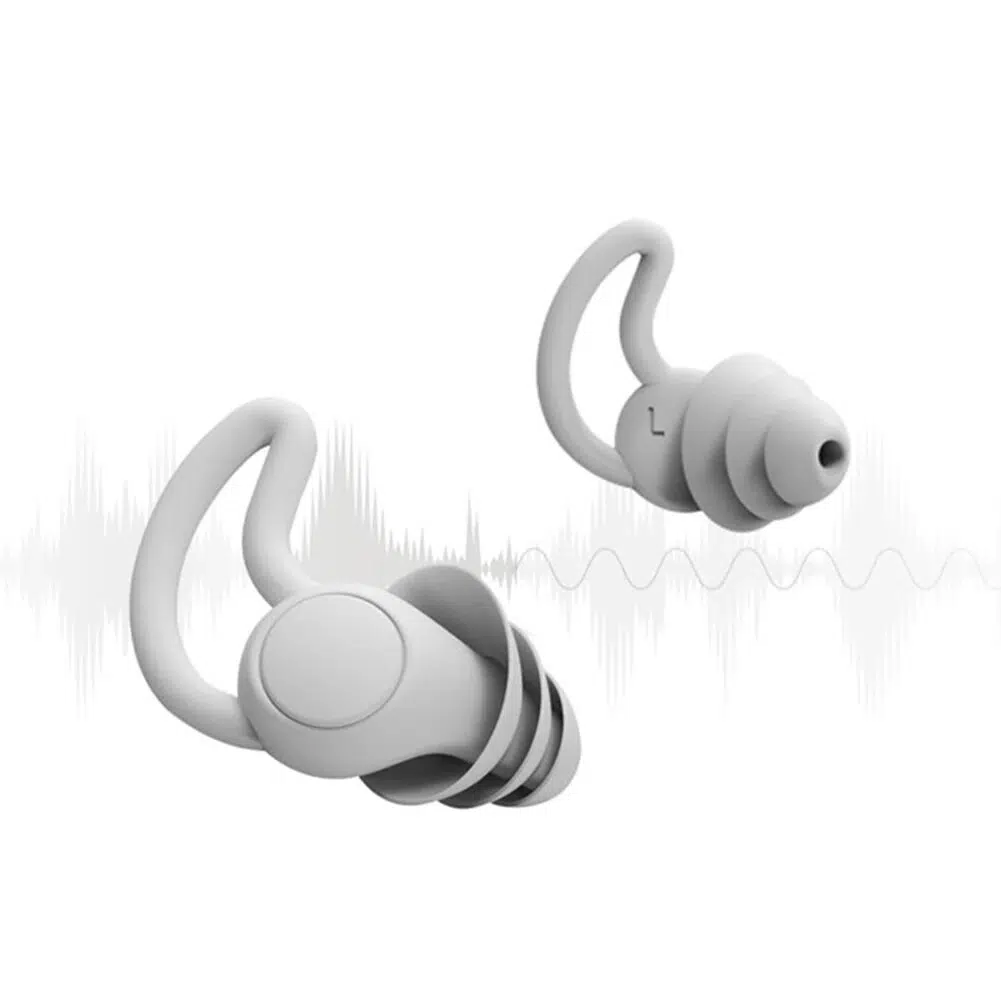 1-3Pairs Sleeping Ear Plugs Silicone Sleep Noise Reduction Swim Waterproof Earplugs Ear Protection Anti-Noise Ear Plug