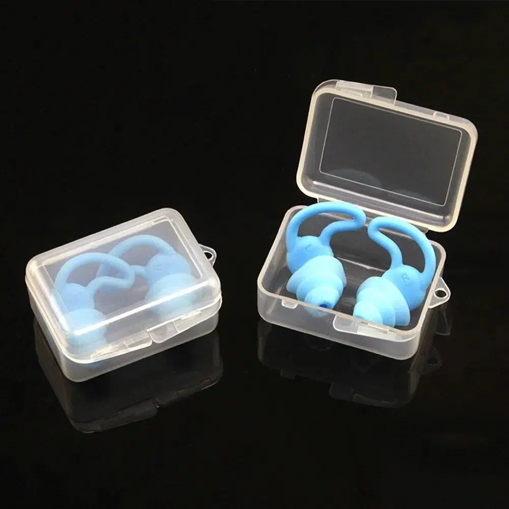 1-3Pairs Sleeping Ear Plugs Silicone Sleep Noise Reduction Swim Waterproof Earplugs Ear Protection Anti-Noise Ear Plug