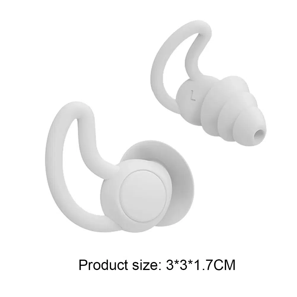 1-3Pairs Sleeping Ear Plugs Silicone Sleep Noise Reduction Swim Waterproof Earplugs Ear Protection Anti-Noise Ear Plug