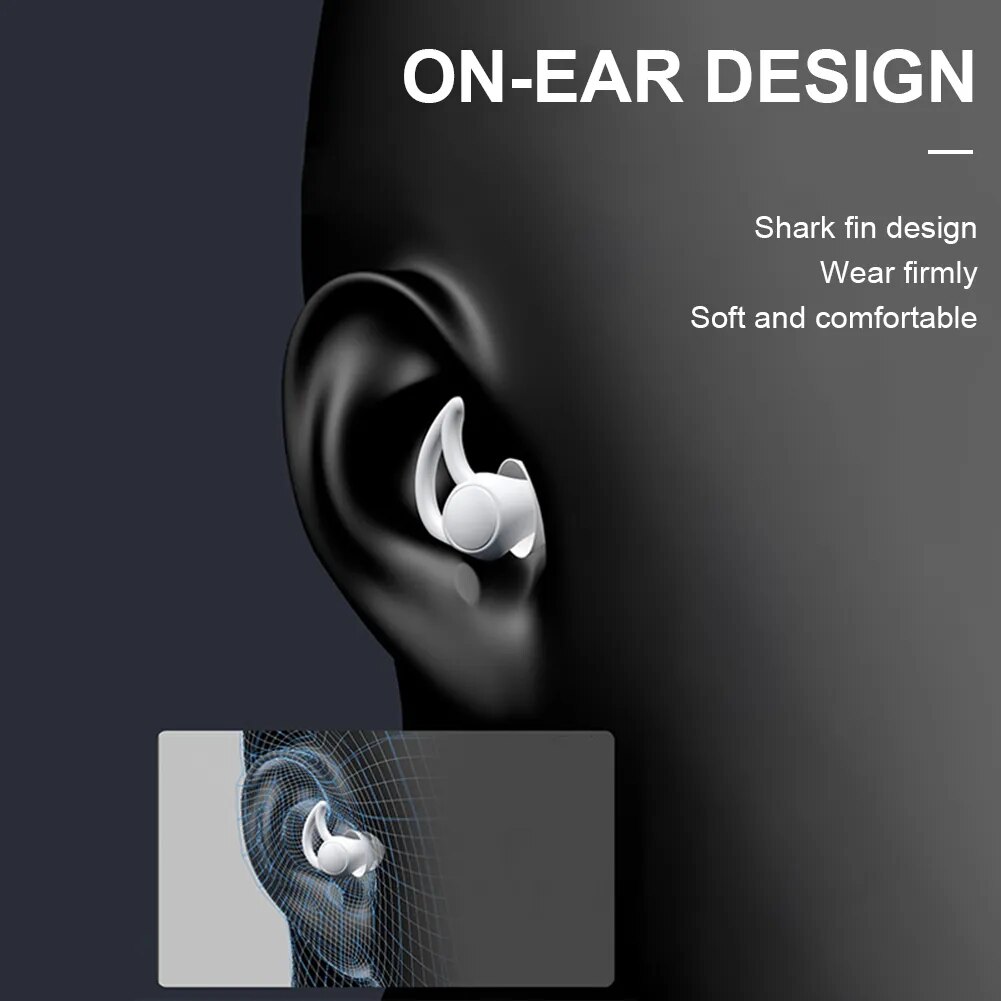 1-3Pairs Sleeping Ear Plugs Silicone Sleep Noise Reduction Swim Waterproof Earplugs Ear Protection Anti-Noise Ear Plug