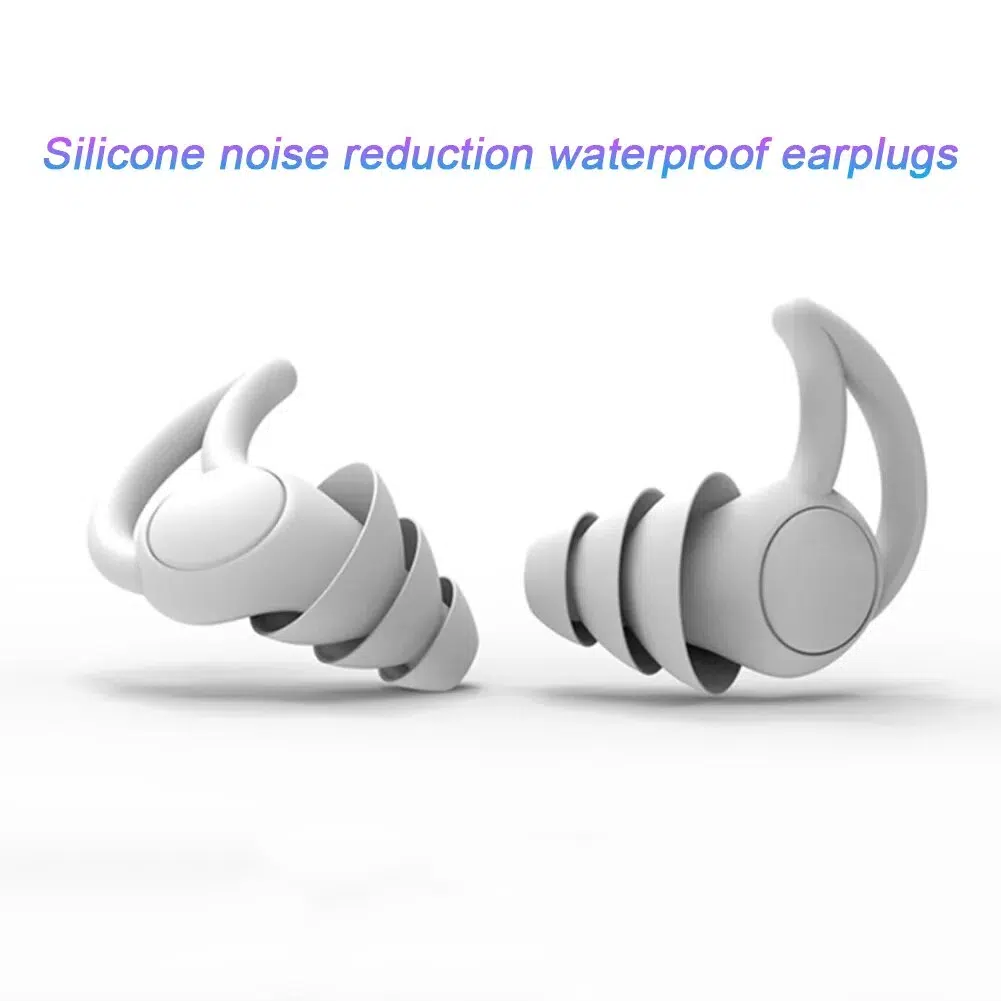 1-3Pairs Sleeping Ear Plugs Silicone Sleep Noise Reduction Swim Waterproof Earplugs Ear Protection Anti-Noise Ear Plug