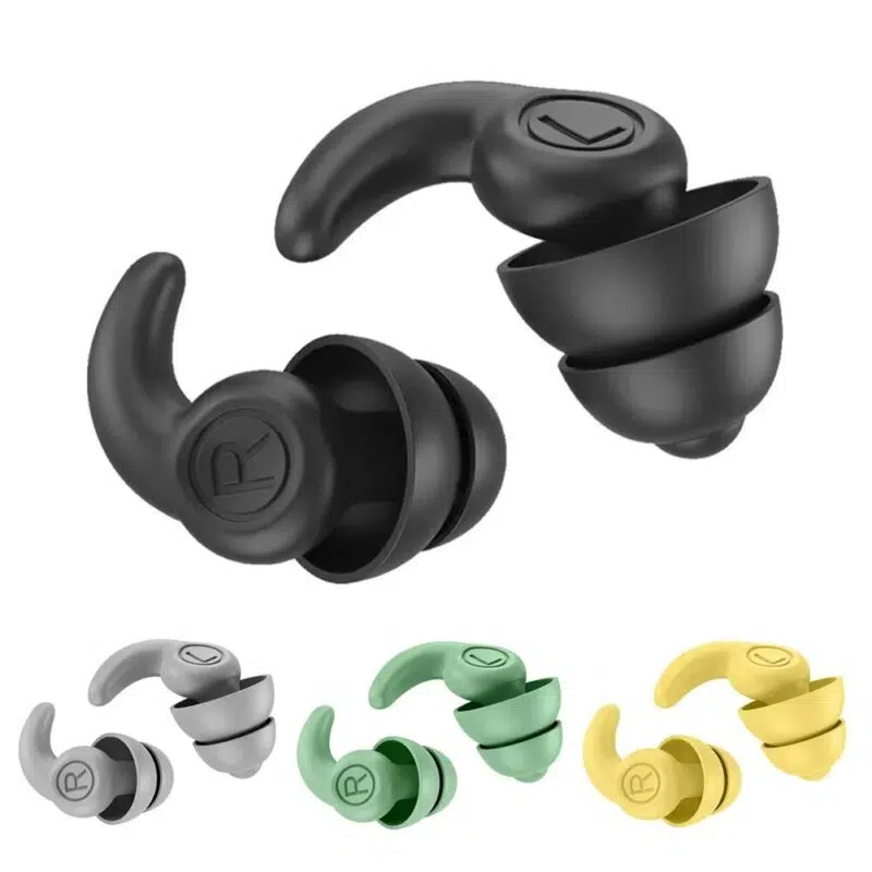 Ear Escape Loop Shaped Earplugs for Sleep Noise Canceling Hearing Protection Silicone Earplugs Waterproof Swimming Ear Plugs For Sleeping Diving Surf Soft Comfort Swimming Ear Protector - Image 6