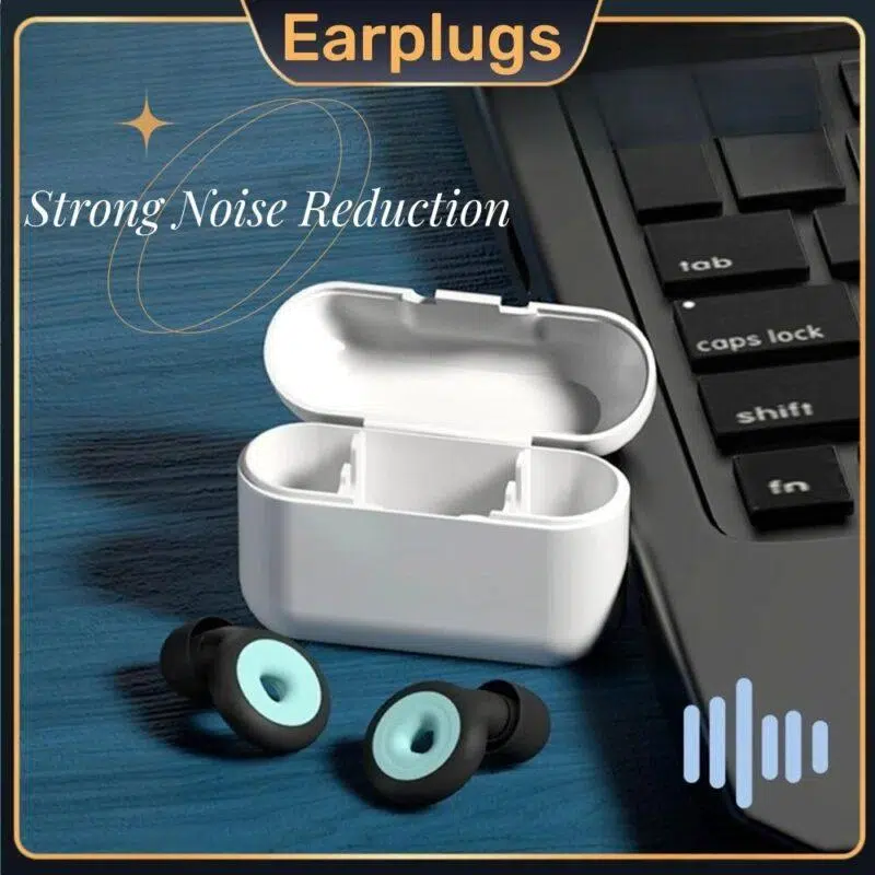 Silicone Earplugs Ultra Quiet Sound Insulation Noise Reduction Sleep Earplugs For Swimming Waterproof Earplug Noise Proof Earplug