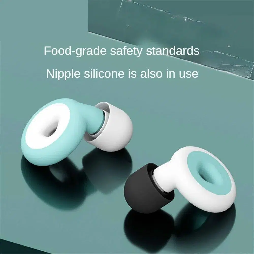 Silicone Earplugs Ound Insulation Noise Reduction Sleep Earplugs For Swimming Waterproof Ultra Quiet Earplug Noise Proof Earplug