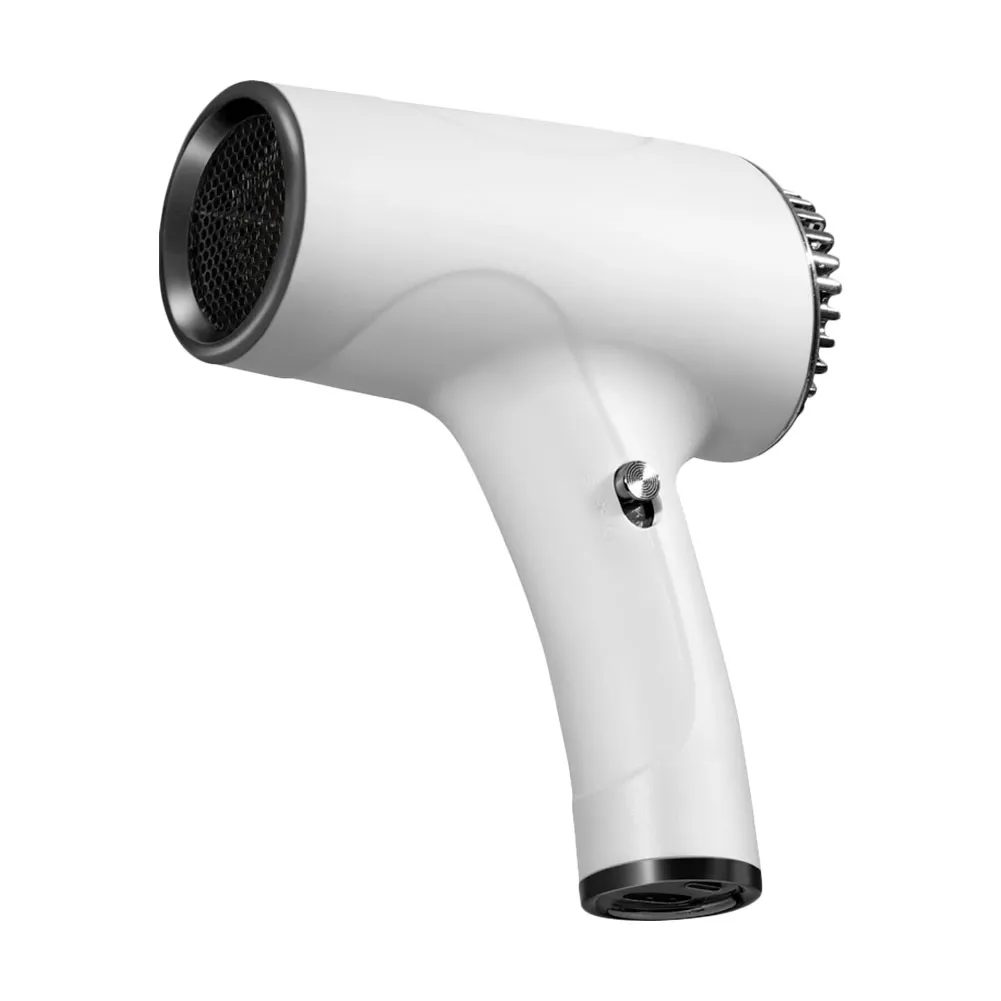 500W Portable Hair Dryer 2600mah Cold wind Cordless Lonic Hair Dryer USB Rechargeable Powerful 2 Gears for Travel Home Dormitory