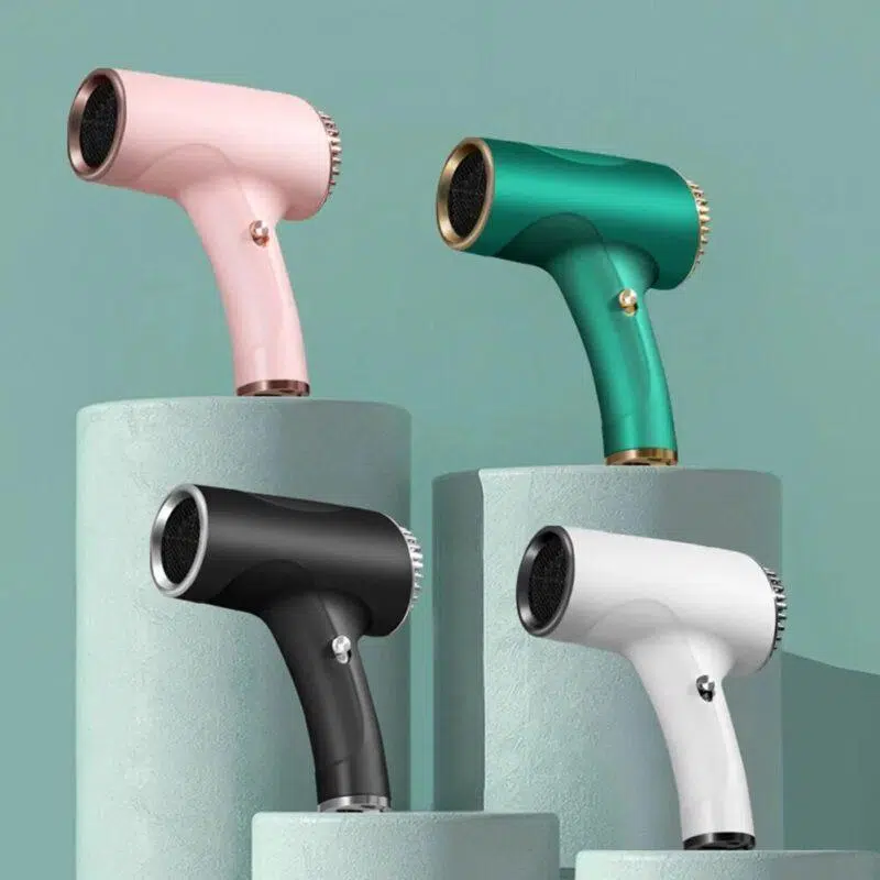 Portable Hair Dryer 2600mah Cordless Handy Hairdryer Rechargeable USB Cordless Versatile Hairdressing Tool - Image 2