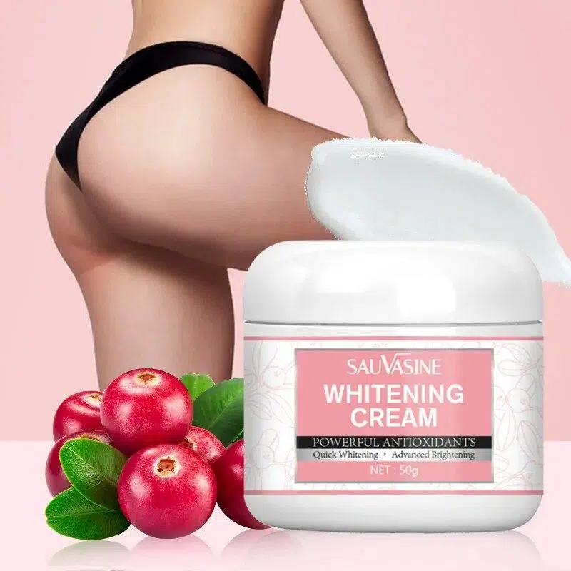 Body Whitening Cream Intimate Areas Underarm Knee Buttocks Private Bleach Remove Melanin Pigmentation Nourish Dark Skin Brighten