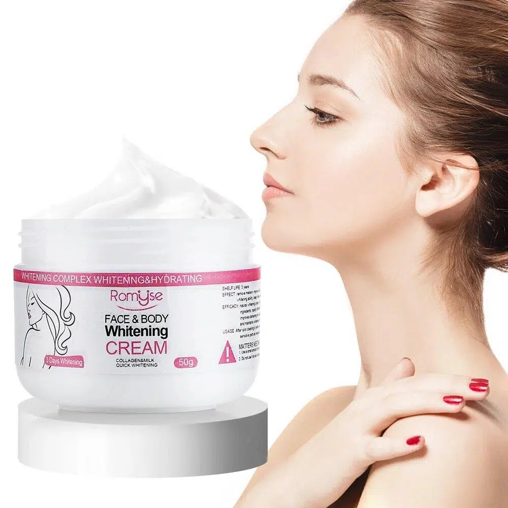 3 Days Dark Skin Whitening Face Body 50g Brightening Skin Hydrating Nourishing Rejuvenating Collagen Cream Lotion Skin Care