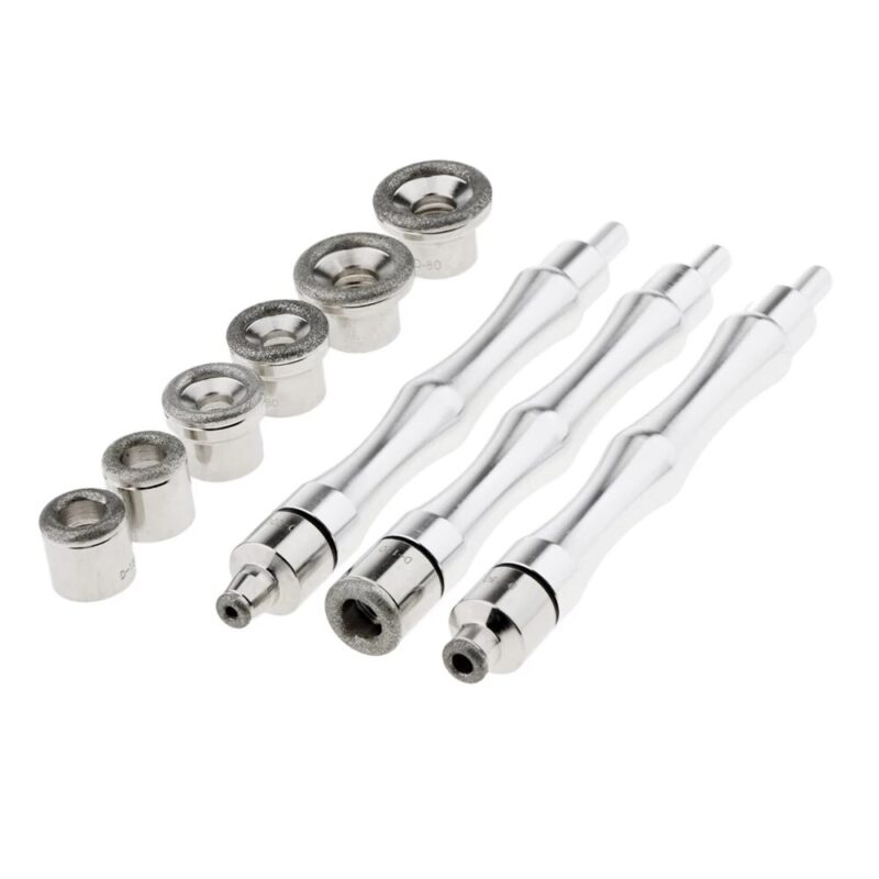 Replacement 3 Wands 9 Tips Dermabrasion Tips Stainless Steel Filter Set Beauty Tool - Image 4