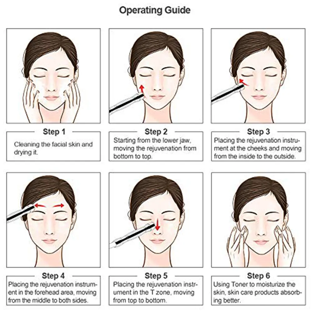 Diamond Microdermabrasion Dermabrasion 3 Wands 9 Tips for Facial Peeling BlackHead Remover Face Care tool Salon Beauty Machine