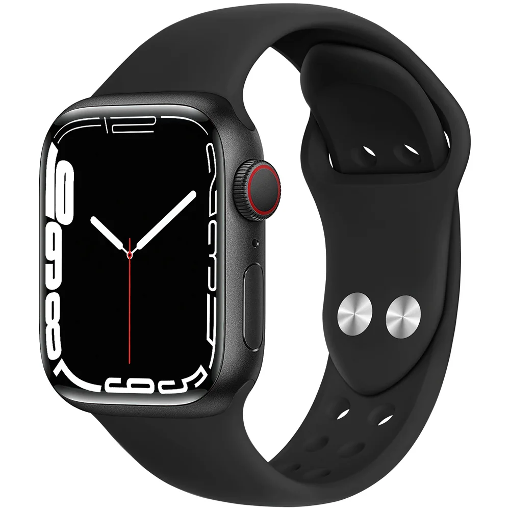 silicone Strap For Apple Watch Band 49/45/44/42/41/40/38mm wrist watchband Correa Bracelet IWatch Series 6 5 3 SE 7 8 ultra
