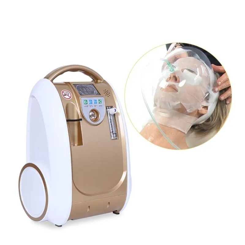 Portable Oxygenator Spa Use Oxygen Jet Facial Machine For Removing Wrinkles Slow Down Aging