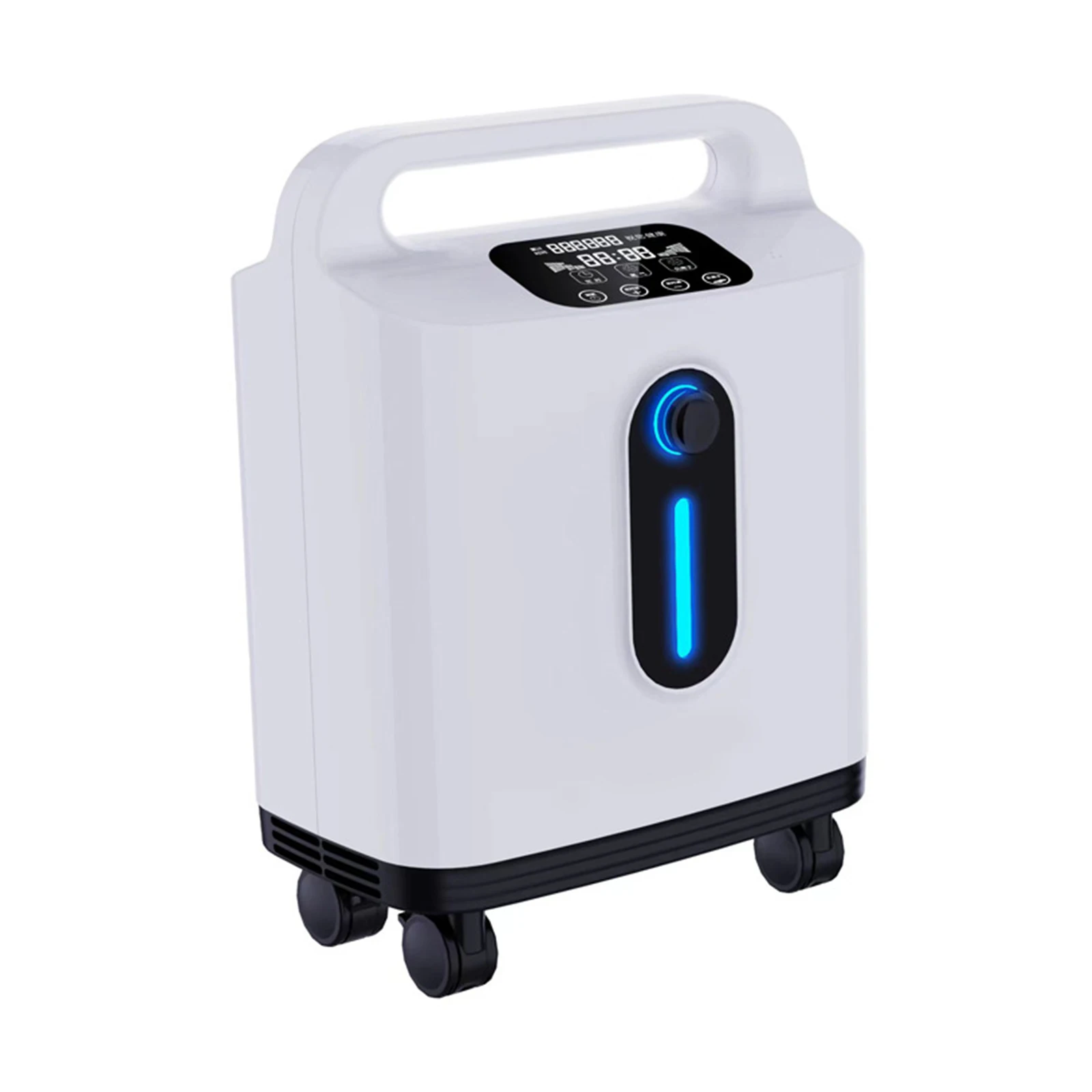 Concentrator 1-8L/Min Adjustable Oxygen Generator Machine For Pregnant Woman Elder Use Remote Control 91%±3% High Purity