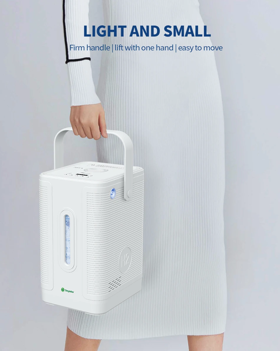 Hydrogen Inhalation Machine 300ml Hydrogen Water Generator H2 Inhaler Therapy Hydrogen Gas Generator Water Purifier Ionizer 2024