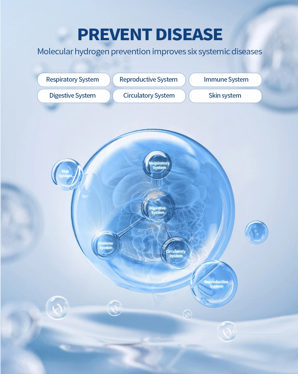Hydrogen Inhalation Machine 300ml Hydrogen Water Generator H2 Inhaler Therapy Hydrogen Gas Generator Water Purifier Ionizer 2024