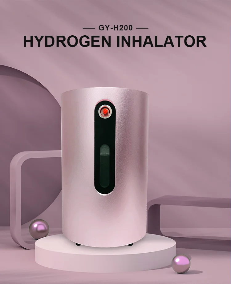 Hydrogen Inhalation Machine 200ml 300ml 600ml 900ml 1500ml Brown Gas Generator H2 Inhaler SPE PEM