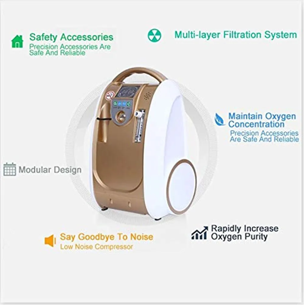 DORKA Oxygen Concentrator Machine 24 hours Continuous Pulmonary Fibrosis Oxygen Generator Dropshipping