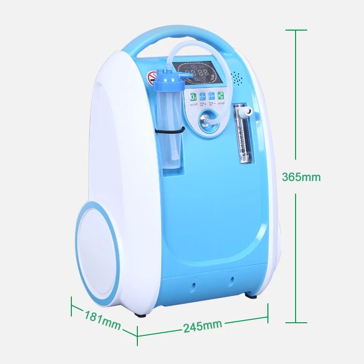 24hours Continuous Oxygen Concentrator Outdoor Use Oxygen Generator Room Oxygen Chamber 5L Portable Oxygen Generator