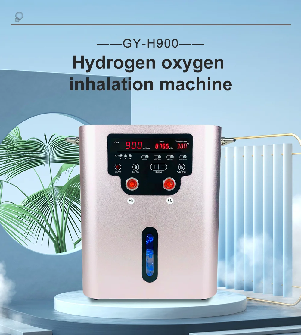 Hydrogen Water Machine 600ML 900ML 1500ML 3000ML Molecular Oxygen Inhalation Machine Hydrogen Generator