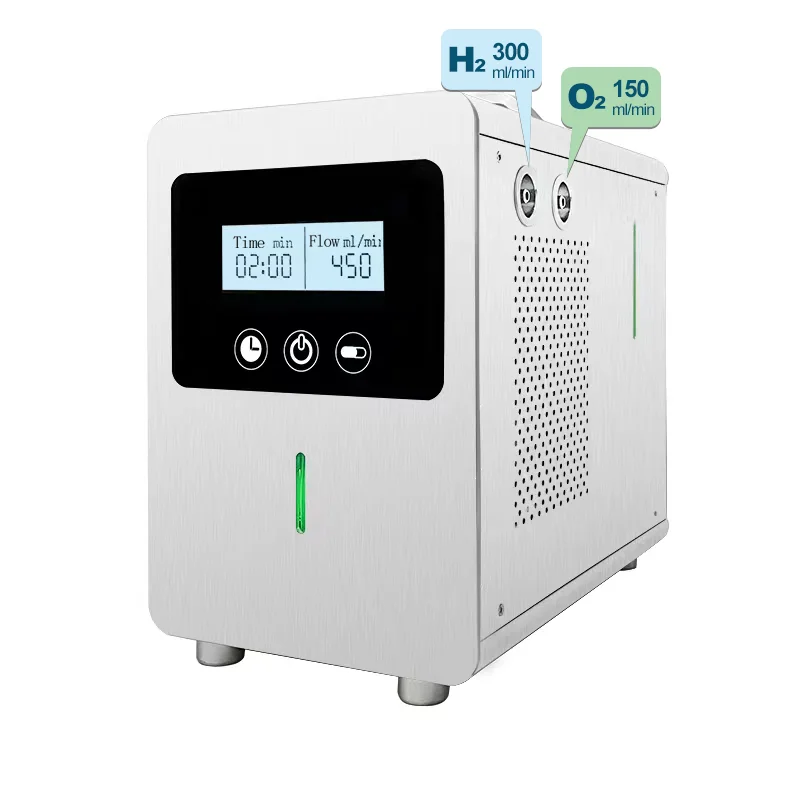 Hydrogen Inhaler Generator Q2S-450/900 Q2S-300/600 99.99% Purity H2 SPE/PEM Hydrogen Inhalation Machine