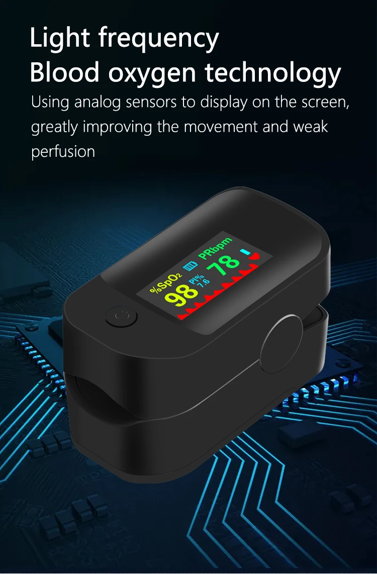 Bluetooth Fingertip Pulse Oximeter HRV SpO2 Blood Oxygen Meter Heart Rate Saturation Monitor Smart Medical Finger Oximetro