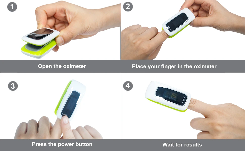 Konsung Medical Finger Pulse Oximeter Blood Oxygen Saturation Meter Heart Rate Monitor OLED Oximeter Bluetooth Health Care F01LT