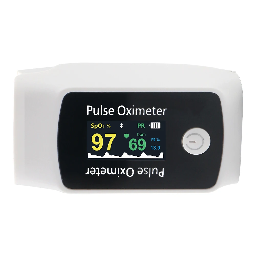 Berry Most Accurate Finger Pulse Oximeter Oximetro BM1000B Bluetooth OLED De Dedo Blood Oxygen Saturation SPO2 PR Best Processor