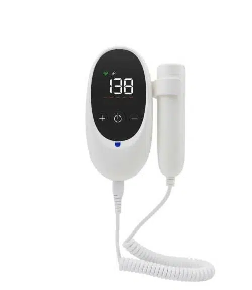 Rechargeable Fetal Doppler Baby Heart Rate Monitor Fetal Doppler With Gel